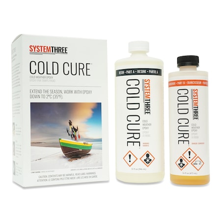 System Three Resins Cold Cure Epoxy Resin, 1.5 Quart Kit F1000K42